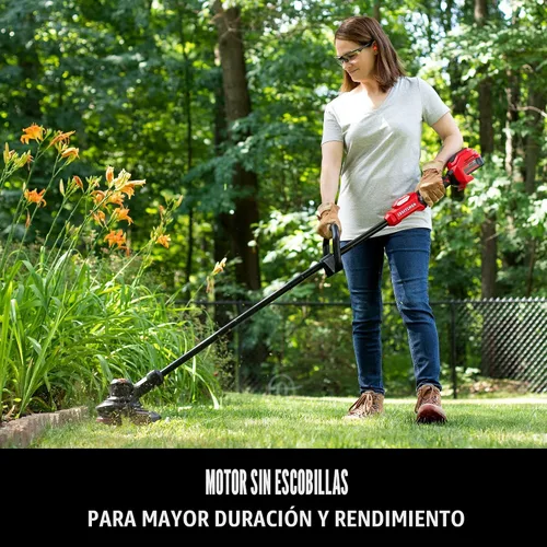 Miniatura 4 de CRAFTSMAN V20 RP Recortadora de Césped Inalámbrica, Sin Escobillas, Batería de 5.0Ah y Cargador Incluidos (CMCST930P1)
