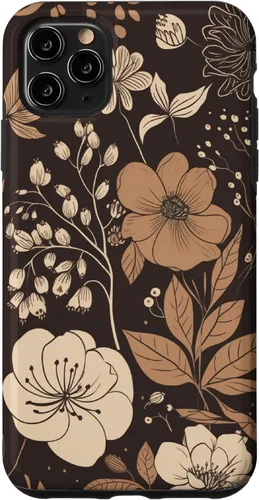 Miniatura 13 de Hazelnut Brown Wildflower Floral Flower Design Case for iPhone 17