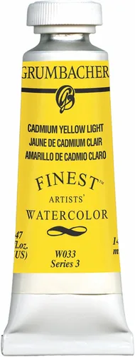 Miniatura 8 de Grumbacher Pintura de acuarela Finest, 0.5 fl oz/0.47 onzas, amarillo bismuto (W060)