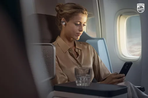 Miniatura 8 de Auriculares inalámbricos Philips Fidelio T1 con cancelación activa de ruido Pro+, calidad de audiófilo, color negro