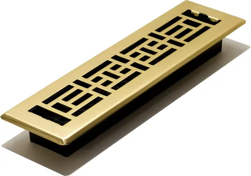 Miniatura 19 de Decor Grates Registro de suelo oriental AJH412-RB, 4 x 12 pulgadas, acabado de bronce frotado bronce (Rubbed Bronze Finish)