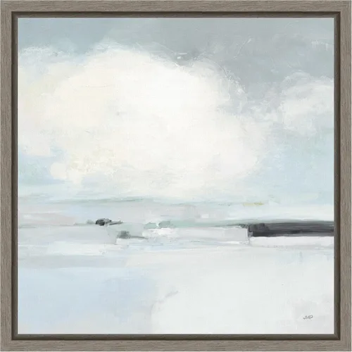 Miniatura 16 de Amanti Art Lienzo enmarcado para pared, 16 x 16 pulgadas, horizonte neutro I de Julia Purinton, lienzo enmarcado para pared, obras de arte