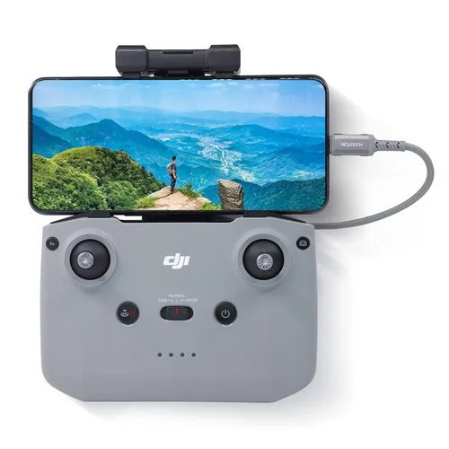 Miniatura 4 de VCUTECH Cable USB C tipo C a USB C de 1.1 pies/13.8 in para DJI Mini 3 Pro/Mini 2/Air 2/Air 2S/Mavic Air 2 Control remoto Zhiyun Gimbal Cable