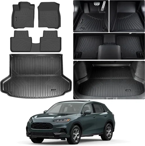 Miniatura 20 de Alfombrillas para Toyota Camry 2011-2017, primera y 2da fila, forro de carga TPE para todo tipo de clima, alfombrillas de coche para accesorios Camry