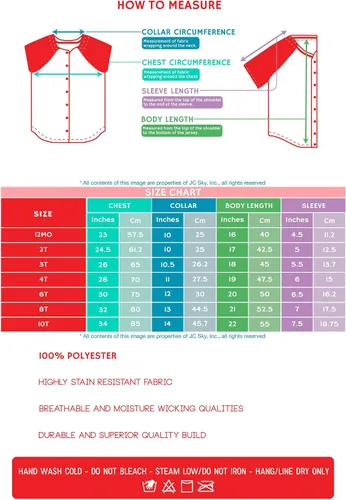 Miniatura 5 de Ma Croix Mx - Camiseta de béisbol con botones para niños