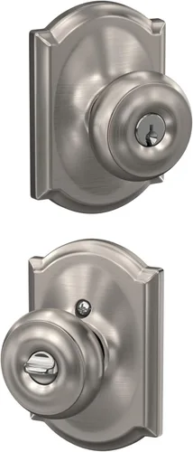 Miniatura 33 de SCHLAGE Lock Company F10GEO625ADD Colección Addison SCHLAGE - Pomo de paso, cromo brillante Cromado brillante