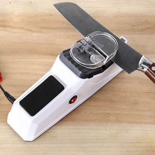 Afilador de cuchillos eléctrico, afilador de cuchillos profesional para cuchillos de cocina, afilador automático de cuchillos, 5 segundos para