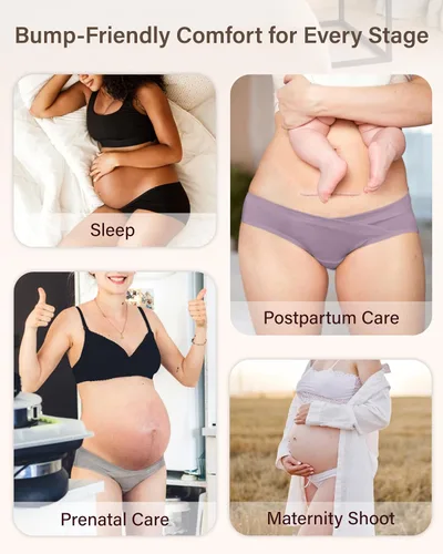 Miniatura 12 de Intimate Portal - Ropa interior de maternidad para debajo del vientre o pancita, panties post-parto