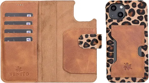 Miniatura 74 de Venito Florence - Funda de piel compatible con Samsung Galaxy S9, extra segura con bloqueo RFID, cartera desmontable para teléfono (gris decolorado)