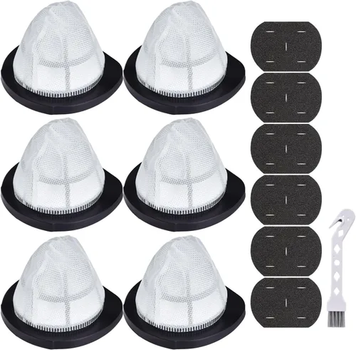 Leadaybetter Filtro de repuesto 38B1 para aspiradora Bissell 3 en 1 38B1 38B1L 1059, comparable con la parte # 2037423 y 2037424 (paquete de 6