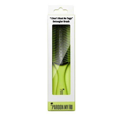 Miniatura 8 de Pardon My Fro Cepillo desenredante, desenredante sin esfuerzo para cabello húmedo y seco, diseño ligero para todo tipo de cabello rizado