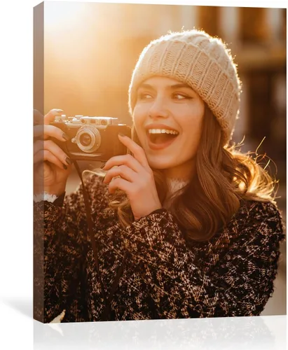 Miniatura 5 de GMissT Impresiones en lienzo con tus fotos – Cuadros personalizados sobre lienzo póster personalizado para decoración del hogar – Marcos flotantes