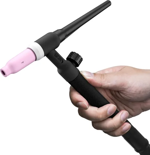 Miniatura 7 de YESWELDER Antorcha de soldadura TIG WP-17V de 13 pies, 150 amperios, 10-25 mm² enfriada por aire, Antorcha TIG de elevación, compatible