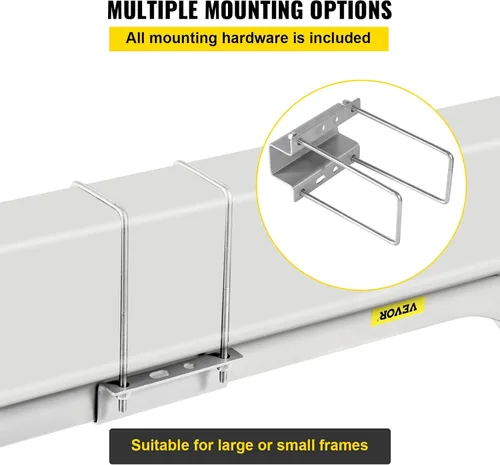 Miniatura 4 de VEVOR Boat Trailer Guide, 22"-60" Adjustable Design Trailer Guide Poles, 2PCS Rustproof Steel Trailer Guide, for Ski Boat, Fishing Boat