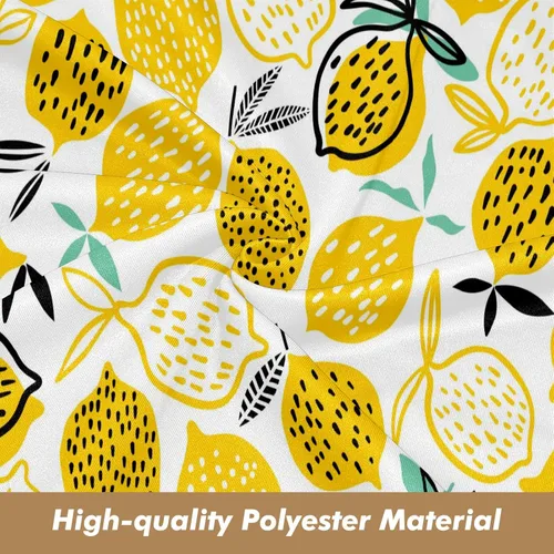 Miniatura 5 de Funda de sofá amarilla con estampado de limón y funda de sofá para sillón, funda resistente a las manchas, protector universal de muebles