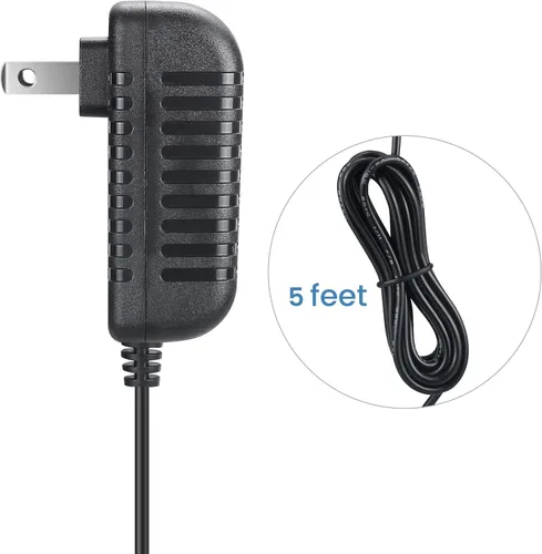 Miniatura 6 de Cargador de cable de alimentación de 15 W para Alexa Echo Spot, Echo Dot (3ª / 4ª generación / 5ª generación), Fire TV Cube, Show 5, Dot con reloj