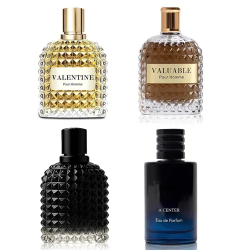 Miniatura 20 de A CENTER Colonia para hombre incluye 4 paquetes variados de perfume de regalo, 3.4 onzas líquidas cada uno Eau De Parfume Naranja Amarga, aroma a