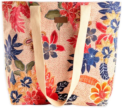 Miniatura 18 de Maison d' Hermine - Bolsa de lona de algodón reutilizable para mujeres, con asa para el hombro, bolsas a granel para compras y viajes
