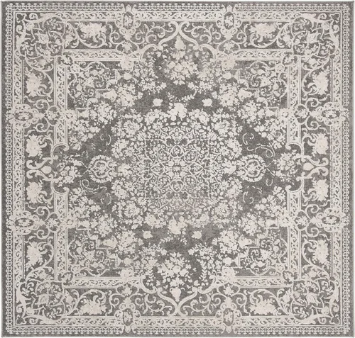 Miniatura 47 de SAFAVIEH Alfombra de área de 9x12 pies - Colección Reflection - Grande - Beige y crema, no desprende pelusa y es fácil de limpiar, ideal para sala