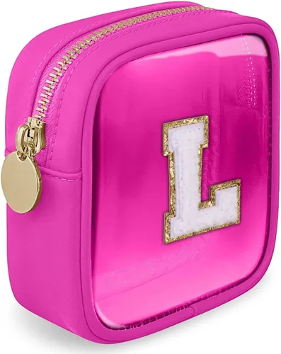 Miniatura 79 de Bolsa de Maquillaje Transparente Pequeña Bolsa de Cosméticos Bolsa de Viaje de Artículos de Aseo Bolsa Transparente con Cremallera Bolso Organizador