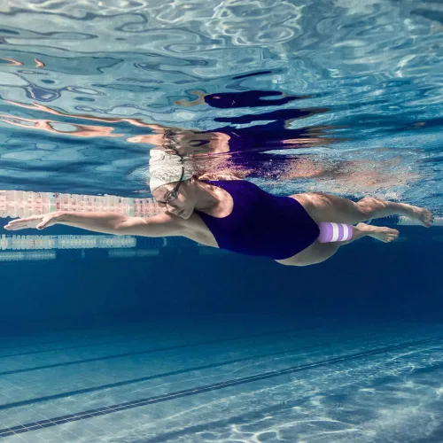 Miniatura 2 de Flotador de natación, flotador de natación suave, flotador de EVA de 5 capas para piernas, ayuda para entrenamiento de piscina, soporte para piernas