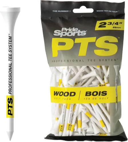 Miniatura 7 de PrideSports PTS Wood Golf Tees 90 unidades, 1-1/2 pulgadas Tee de madera #1 en el Tour Lo mejor para hierros, híbridos y maderas