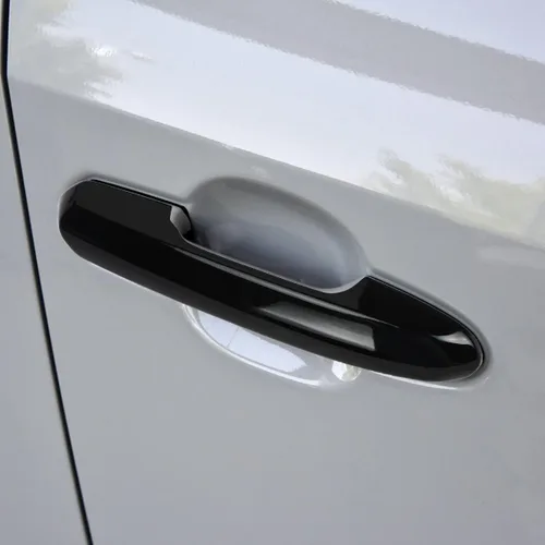 Miniatura 3 de Cubierta exterior para manija de puerta compatible con Toyota Rav4 2019-2022 2023 2024 2025 Accesorios para Highlander 2024 2023 2022-2020 Negro