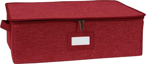 Miniatura 23 de Covermates Keepsakes - Juego de cajas de almacenamiento con cierre de cremallera, paquete de 3 cubos organizadores de poliéster resistente, diseño