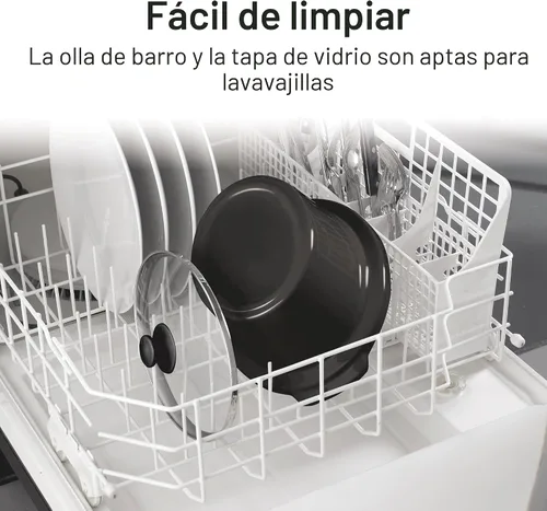 Miniatura 6 de Hamilton Beach 33660, Olla eléctrica de cocción lenta programable, 6 cuartos de galón, plateada