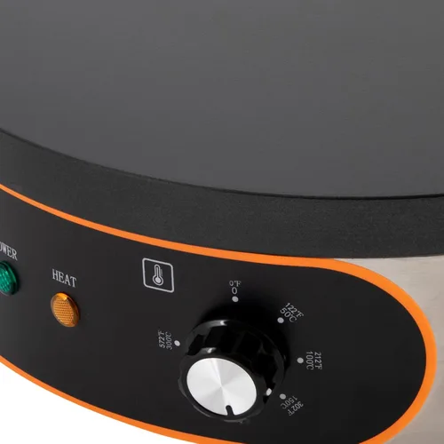 Miniatura 3 de Máquina eléctrica comercial del fabricante del crepé,Máquina para hornear panqueques,Bandeja de crepé eléctrica antiadherente sola temperatura