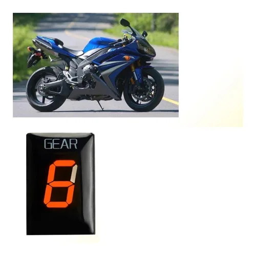Miniatura 5 de Motorcycle Gear Indicator Motorcycle Gear Indicator Speed Display Meter for FZ1 FZ1N FZ 1 1N FZ1S FZ8 FZ16 8 16 TDM900 TDM 900 DT1100