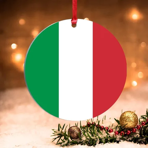 Miniatura 15 de Adorno de Navidad de Guyana, bandera de Guyana, recuerdo navideño, adorno de Navidad de acrílico, bandera nacional, recuerdo de país, decoraciones