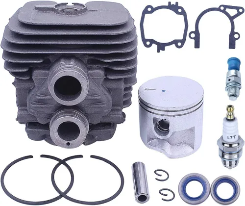 Miniatura 7 de Adefol Kit de juntas de pistón de cilindro de 1.969 in para Stihl TS410 TS420 TS 410 420 Sierra de corte 4238 020 1202 reemplazar la pieza