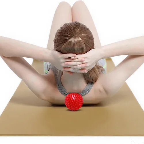 Miniatura 5 de Bolas de masaje con puntas, 3 unidades (firmes, medianas y suaves) bola masajeadora muscular para pies, espalda, cuello, músculos, rodillo 3Color