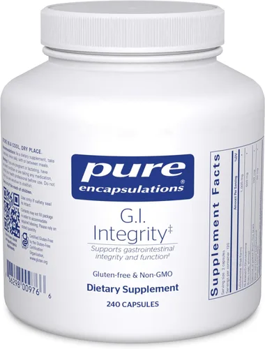 Miniatura 8 de Pure Encapsulations Integridad G.I. Soporte mejorado para la integridad y función gastrointestinal* 120 cápsulas