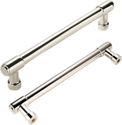 Miniatura 143 de khtumeware - Juego de 2 tiradores grandes para gabinete, diámetro 1-3/4 pulgadas, zinc resistente, para cajones, puertas y tocadores, color latón