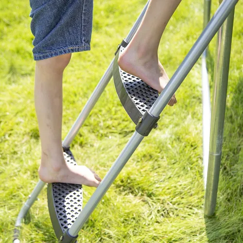 Miniatura 4 de Skywalker Trampolines Juego de accesorios de escalera lateral de escalón ancho - Azul