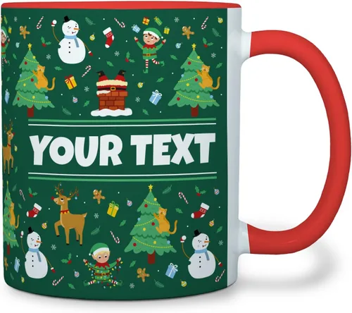 Miniatura 14 de Taza personalizada para niños – Mariposas – Nombre/texto personalizado, chocolate caliente de cerámica, cacao/taza de café para niñas, regalo