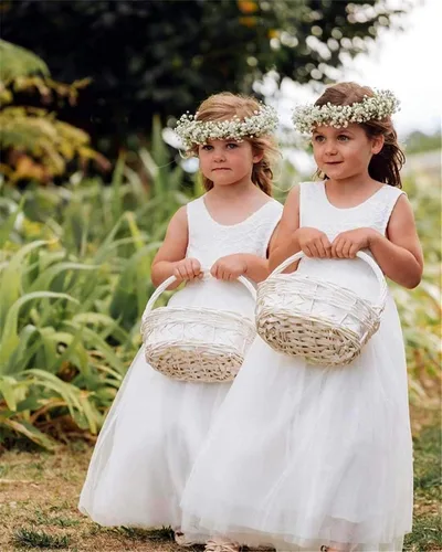 Miniatura 7 de 2Bunnies - Vestidos acampanados de fiesta, tipo tutú, de tul, con encaje de rosa en la espalda