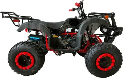 Miniatura 3 de HHH ATV Quad de 4 ruedas para adultos, de 200 cc, cuatrimoto, tamaño completo, para jóvenes, ATV para jóvenes y grandes (negro)