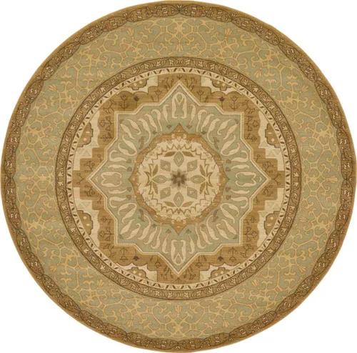 Miniatura 28 de Unique Loom Palace Collection - Alfombra Saray (2 pies x 3 pies 1 pulgada, rectangular, crema/marrón claro)