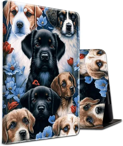 Miniatura 92 de Funda para tablet Fire 7 (12ª generación, versión 2022), delgada, a prueba de golpes, delgada, de piel sintética, con función de apagado/encendido