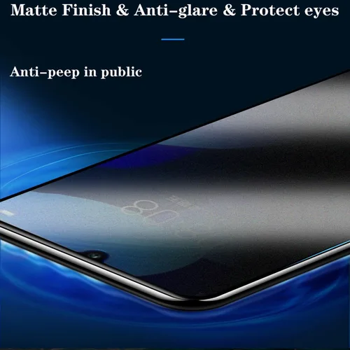 Miniatura 6 de Paquete de 3 protectores de pantalla mate de privacidad compatibles con Samsung Galaxy Z Flip 4 5G 2022, antiespía, 1 protector de pantalla exterior