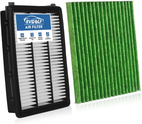 Miniatura 56 de Juego de filtros de aire de motor+cabina para Honda Civic 2016-2026 (2.0L), HR-V HRV 2023-2026 (2.0L) (solo aspirado naturalmente, no para tipo R!)