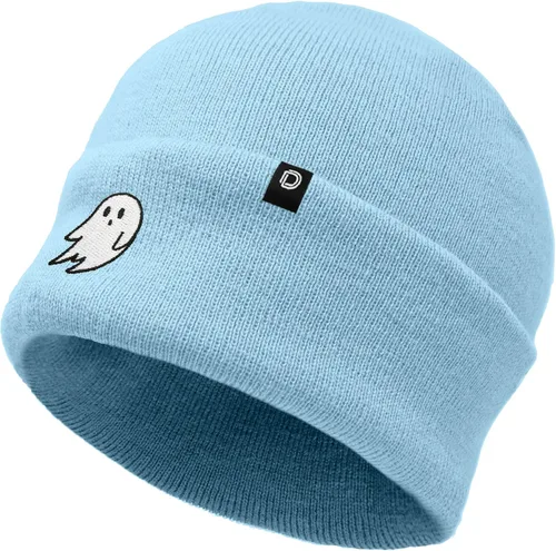 Miniatura 4 de DALIX Gorro de punto bordado con puños para mujer