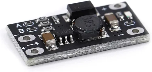Miniatura 2 de Teyleten Robot Multifunción Mini Boost Module 3.7V a 5V/8V/9V/12V Step Up Board 1.5A LED Indicador DIY Voltaje Módulo 10 unids