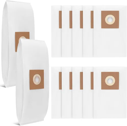 Miniatura 8 de Paquete de 12 bolsas de vacío con filtro tipo Y para aspiradoras Hoover WindTunnel de estilo vertical Y, Z, YZ, repuesto para piezas 4010100Y