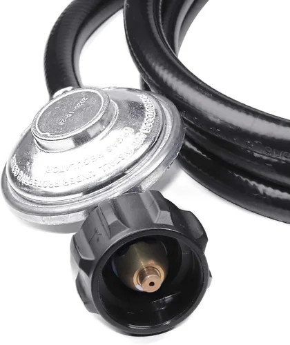 Miniatura 4 de DOZYANT Regulador Universal de Propano de Baja Presión QCC1 de 8 Pies para Reemplazo de Parrilla con Manguera de 8 Pies para la Mayoría de Parrillas
