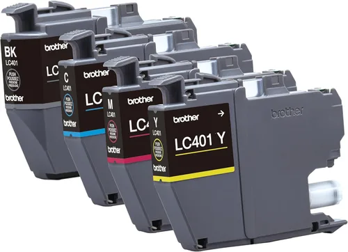 Miniatura 3 de Brother Cartuchos de tinta originales LC4014PKS, rendimiento estándar, 4 unidades, incluye 1 cartucho de cada uno de negro, cian, magenta