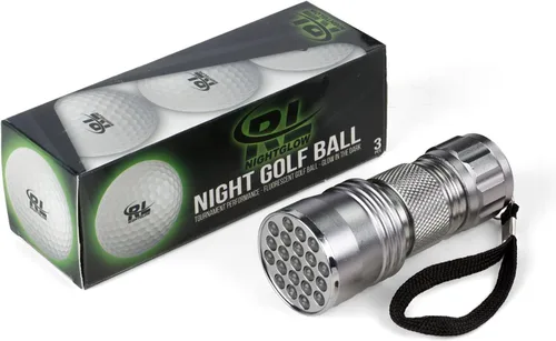 Miniatura 9 de R&L Pelotas de golf brillantes para deportes nocturnos – Torneo fluorescente que brilla en la oscuridad – Pelotas luminosas brillantes de larga
